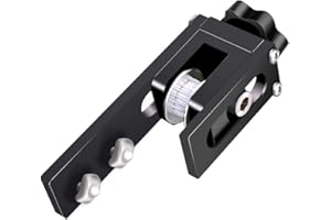 UniTak3D Ender 3 Riemenspanner X-Achsen Spanner Upgrades Zahnriemen Stretch Straighten 2020 Profile Compatible with Creality Ender 3 Pro,Ender 5, CR-10, CR-10S und Tronxy X3 3D-Druckern (Schwarz)