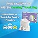 Cleanis CareBag Absorbent Sick Vomit Bags, Pack 20 Sickness Bags
