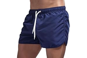 PEUIGNAO Bañador Natacion Hombre Bañadores Secado Rapido Hombre Traje de Baño Hombre Bañador Surf Corto Deportivo Piscina Natación Short Playa Surfero Hombre Bañadores Deportivos Cortos Talla Grande Casual