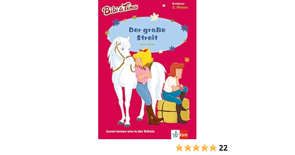 Bibi Tina Der Grosse Streit Lesen Lernen 2 Klasse Ab 7 Jahren A5 Lese Heft Lesen Lernen Mit Bibi Und Tina Amazon De Wolke Rainer Bucher