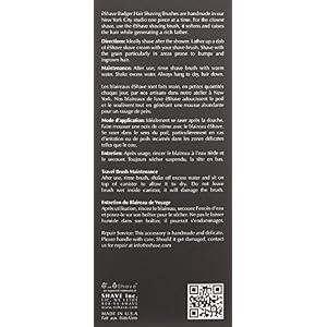 êShave Fine Badger Hair Brush - Image 3
