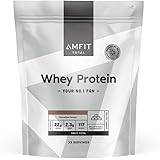 Amazon-Marke: Amfit Nutrition Molkeproteinpulver, Schokolade, 33 Portionen (1er Pack)