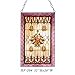 Produktbild Gweat HF-204 ländlichen Vintage Tiffany Stil befleckt Kirche Kunst Glas dekorative Rechteck Fenster hängen Glasscheibe Suncatcher, 32" Hx20 W