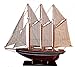 Produktbild osters muschel-sammler-shop 3-Master Segelschiff MARCO POLO - Modellschiff/Dekoration/Standmodell/Modellsegelschiff/Gaffelschoner/Großsegler