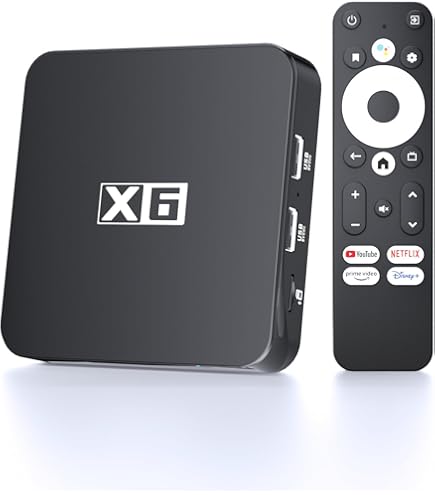 限定 4K Google tvbox 2025 Google Certified 4K TV Android TV Box 98 H313 Voice Control