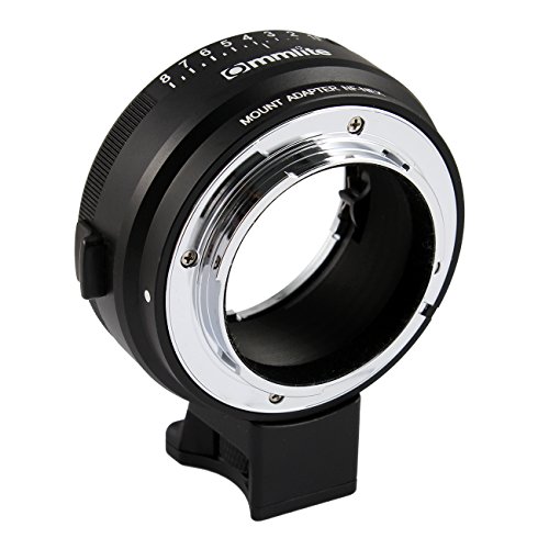 Commlite Bague d adaptation NF-NEX pour monter les objectifs de Nikon G  F  AI  S  D aux cam  ras de montures Sony NEXA7  A7R  NEX-3  NEX-5  NEX-5N  NEX-7  NEX-7N  NEX-C3  NEX-VG10  VG20  FS-100  FS-700  etc 