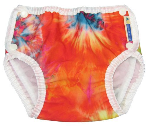 Mother-Ease Swim Diaper - Sunburst Explosion - Small (7-17 lbs) Color: Sunburst Explosion Size: Small (7-17 lbs)