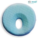 Babykissen von iQ-med® | Baby-Kissen gegen Verformung und Plattkopf | aus viskoelastischem Schaum | Kinder-Kissen, Kopf-Kissen - 2