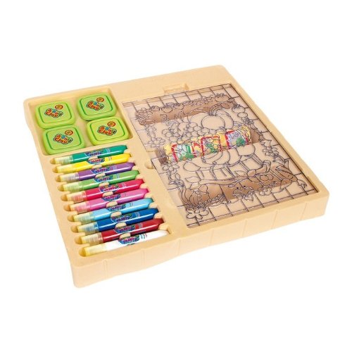 Small Foot Window Color ‚A-Ball Clay Suncatcher‘ Fensterbild mit Vorlage, inklusive Zubehör , mehrfarbig (1 Set) - 2
