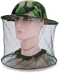 Doyime Cappello mimetico con retino anti-zanzare,copricapo in nylon per la  pesca Sport e tempo libero Cappelli amiralebsatte.com