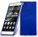 Produktbild Cadorabo DE-105051 Huawei Ascend P8 Handyhülle aus TPU Silikon in gebürsteter Edelstahloptik (Brushed) Blau