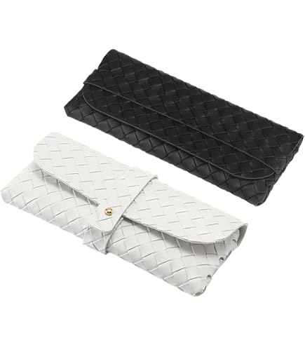 Hifot Custodia Occhiali in Pelle 3 Pezzi, Portatile Astuccio Sottile Con Cerniera, Morbida da Lettura Pu per Occhiali da Sole, Per Uomo Donna Bambini (17 * 7.5cm Hifot Custodia Occhiali in Pelle 3 Pezzi, Portatile Astuccio Sottile Con Cerniera, Morbida da Lettura Pu per Occhiali da Sole, Per Uomo Donna Bambini (17 * 7.5cm