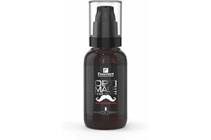 Fauvert Professionnel Sérum Barbe - Soin Barbe Homme Nourrissant & Adoucissant - Produit Barbe Homme - Huile d’Abyssinie et Huile Essentielle de Menthe Poivrée - Fabriqué en France - 100 ml