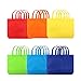 Produktbild Eizur Party Geschenk Taschen, 24 Stück 6 Farben Wiederverwendbare Tragetaschen Lebensmittelgeschäft Taschen Nicht-gewebte Stoff mit Griff für Party Weihnachten Hochzeit Andere Festivals