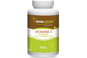 Pierre Jérôme - Vitamine C en Poudre 250g - Pure 100% (Acide L-Ascorbique)