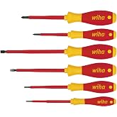 SoftFinish&reg; electric screwdriver set 320N SF K6 SATZ 6-tlg; Schlitz/PH | (00833) Professional Flat Set/Phillips I Electrician