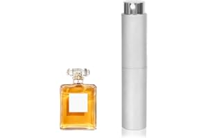 Disnace 10 ml butelki perfum butelki na perfumy dozownik na perfumy podróżne perfumy wielokrotnego napełniania rozpylacze perfumy wielokrotnego napełniania pojemnik na perfumy (srebrny)