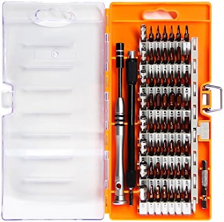 60 in 1,Precision Tools,Set of Screwdrivers,Repair Kit with 56 Bits for Smartphones,Iphones,Ipad,Tablets,Computers,Laptops,and Other Electronic Devices .Unodeco U005