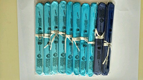 Bliqniq 10 DIY Pompom Pompons Papierblumen Dekoration für Hochzeit Gebutztag Babytaufe (10er* 25cm) - 2