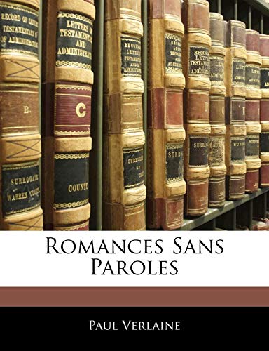 Romances Sans Paroles Romances Sans Paroles
