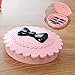 Hrph New Acrylic Flower Eyelash Storage Box Makeup Cosmetic Mirror Case Organizer