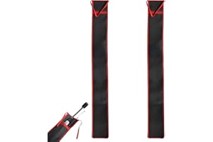 iuiiaii 2 PCS Fishing Rod Bag Rod Bags for Fishing Bag, Lightweight Storage Bags for Boat Fish, Shore Casting Camping Trips, and Outdoor Family Activities Easy to Store