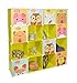 Green rack wardrobe plug-in rack shelf shelves high rack childrens' sideboard with cute motif pictures