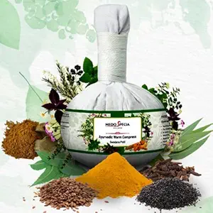 Medo Specia Ayurvedic Warm Compress| Herb Potli with Natural Ingredients | Helps Joints & Muscles Relaxation| Supports Pain Relief