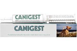 TRM Pet CANIGEST Probiotic Paste for Cats and Dogs - 30ml - Easy to Administer Cat & Dog Tummy Settler Made with Probiotics, Prebiotic, Glutamine, Kaolin & Pectin