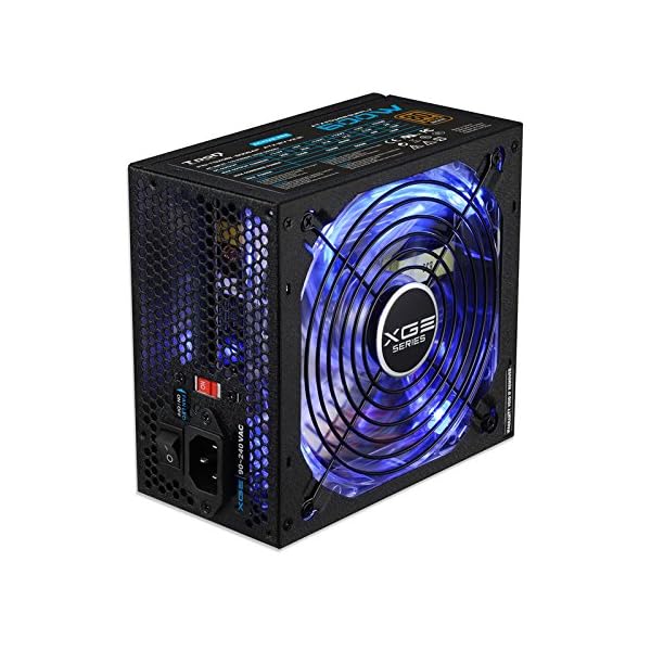 TooQ TQXGEII-600SAP - Fuente de alimentación Gaming (600W, PFC Activo, ATX 12V V2.31) Certificación 80 Plus Bronze, led… - Image 3