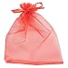 Produktbild Generic, Organza, für Hochzeiten, mit Kordelzug, Candy Packung, Schmuck Etui, Geschenk Beutel, 50 Stück, rot, rot, 12x17cm