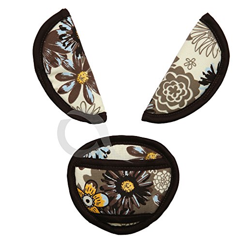 BELTS PADS SHOULDER STRAP & CROTCH cover UNIVERSAL Fits most buggy, stroller, car seat straps