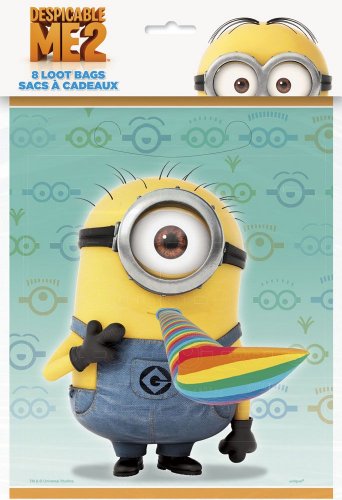 Preisvergleich Produktbild Minions 8 Stk Geschenksbeutel - ich einfach Unverbesserlich 2