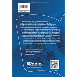 Auxiliares de la Administración Local. Corporaciones Locales. Temario. Vol 2. Parte Específica (OPOSICIONES, Band 1)