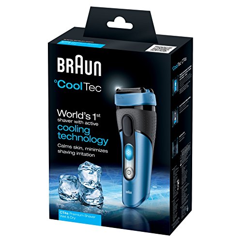Braun CoolTec Elektrischer Rasierer CT4s, blau - 4