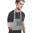 Vissco Shoulder Immobilizer, Shoulder Support for Shoulder Dislocation, Joint injuries, Pain Relief Belt, Support Brace, Pain Reliever for Rotator cuff injury, Post paralysis - XL (Grey)
