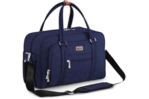 Welavila Baby Changing Bag, Nappy Diaper Bags for Mom and Dad with Changing Pad & Insulated Pockets…