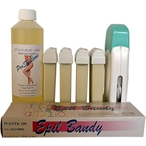 EPILWAX S.A.S - Kit D'Hair Removal Solo Full/Complete to La Wax Disposable White, with Wheel Grand Model for The Legs… - Image 7