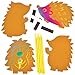 Produktbild Kratzbild-Magnete „Igel“ für Kinder Zum Basteln und als Deko (10 Stück)