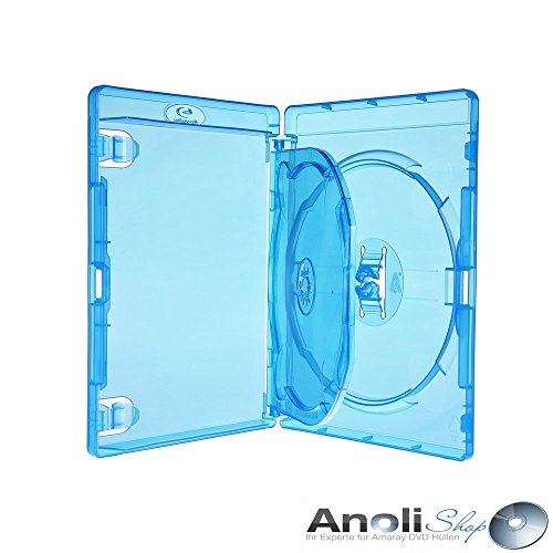 Amaray Blu Ray Hülle mit Einleger für 2 Disc,DVD,Blu Ray Neuware 6 Hüllen