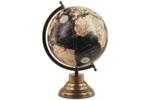 ROCKING GIFTS Art Deco - Globe Terrestre 20 cm