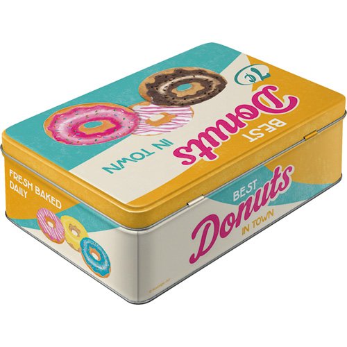 Nostalgic-Art 30730 USA Donuts, Vorratsdose Flach - 2