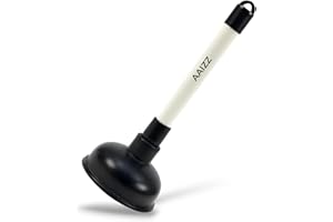 AAIZZ Plastic Toilet Plunger for Unblocking, Sink Unblocker tool, Powerful Toilet Unblocker Heavy Duty, Plunger Sink Unblocker Suitable for Toilet, Bathtub