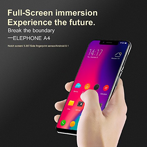 T  l  phone Portable D  bloqu    Elephone A4 Smartphone 4G 5 85 Pouces 19 9 Ecran Android 8 1 MTK6739 Quad Core 1 5GHz 3Go RAM 16Go ROM Reconnaissance Faciale Empreintes Digitales OTG Cam  ra 8MP   5MP  Noir  T  l  phone Portable D  bloqu    Elephone A4 Smartphone 4G 5 85 Pouces 19 9 Ecran Android 8 1 MTK6739 Quad Core 1 5GHz 3Go RAM 16Go ROM Reconnaissance Faciale Empreintes Digitales OTG Cam  ra 8MP   5MP  Noir