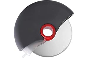 HUADMAING Pizza Cutter Stainless Steel Pizza Slicer Premium Rolling Circular Knife for Making Bread and Pizza