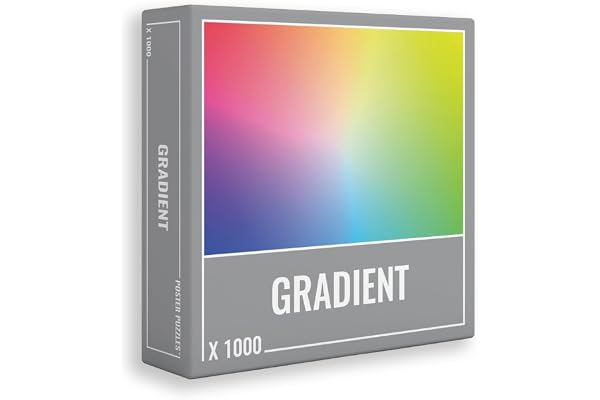 Cloudberries Gradient Puzzle: Puzzles de 1000 Pièces Difficiles pour Adultes, Puzzle Arc-en-Ciel avec Un Amusant Dégradé de Couleurs, Puzzles de 1000 Pièces