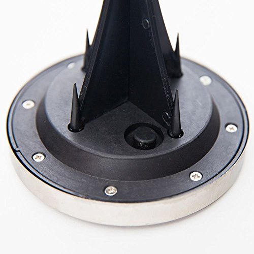 6er Set Solar LED Bodenstrahler Edelstahl Wegbeleuchtung 2 LEDs pro Strahler - 3