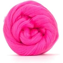 Merino Wolle Roving In Light Purple – 50 G Weiche Wolle Zum Filzen & Spinnen