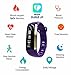 Produktbild ROGUCI Herzfrequenzmesser Fitness-armband, Pulsuhren Aktivitätstracker Fitness Tracker mit Herzfrequenz-Monitor - Smart Aktivitätstracker Fitnessband Puls-Monitor-Armband Smart Schrittzähler Fitness armband für Android / iOS Smartphone, Bluetooth 4.0 IP67 wasserdichte Armband