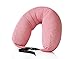 Price comparison product image Langro Living® Travel Pillow - Jointly supports head and neck while traveling by airplane, train or car. Individually adjustable. Red/White